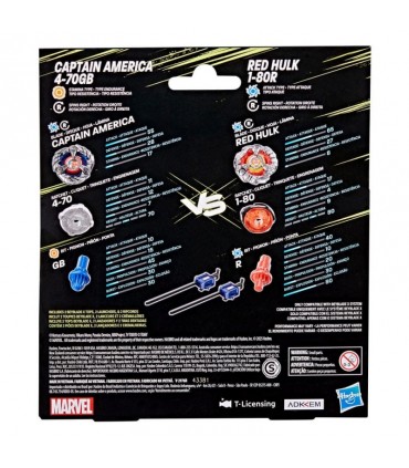 Beyblade Marvel Surt. Ref: G0278