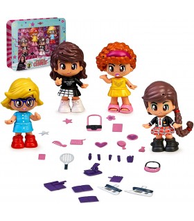 PinyPon Clodett Pack 4 Fig.Ref: 70016941