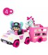 Pinypon Coche C/Remolque,Caballo PNY25
