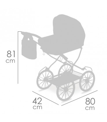 Coche Muñeca Plegable Ref: 80078