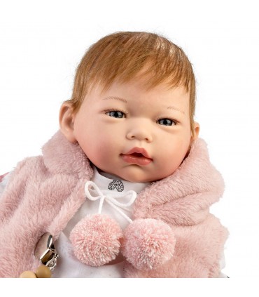 Muñeco Reborn Naira Pelo Natural 10297