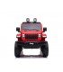 Jeep Rojo 12V.Asi.Cuero Ref: 24058