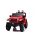 Jeep Rojo 12V.Asi.Cuero Ref: 24058