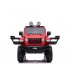 Jeep Rojo 12V.Asi.Cuero Ref: 24058