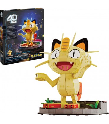 Puzzle 4D Pokemon Meowth Ref: 6078076