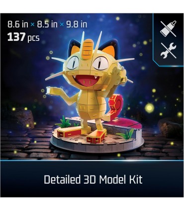 Puzzle 4D Pokemon Meowth Ref: 6078076