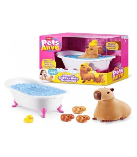Mama Capibara Y Sus Bebes 339-9574