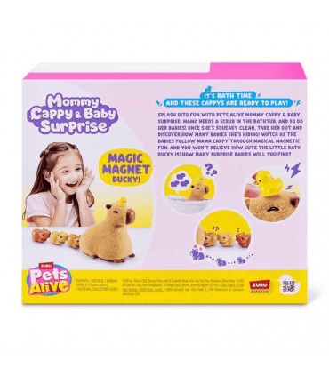 Mama Capibara Y Sus Bebes 339-9574