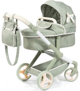 Cochecito de muñeca gemelar Xeo, 17028AA