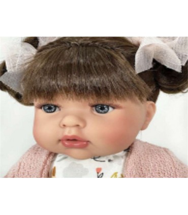 Muñeca Tita Spring Brunet. Bag 45Cm 6130