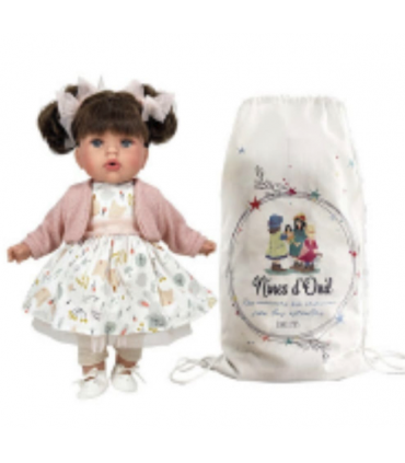 Muñeca Tita Spring Brunet. Bag 45Cm 6130