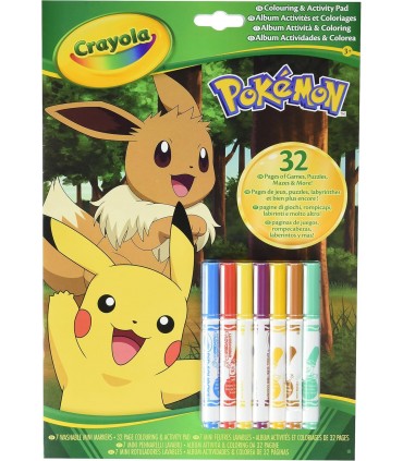 Libro Colorear Pokemon +7 Rotul.04-2746